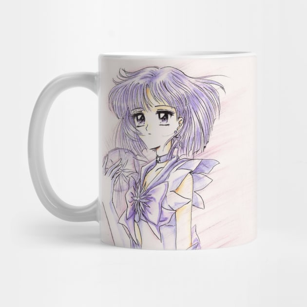 Sailor Saturn Hotaru with Soul Crystal by eosofdawn